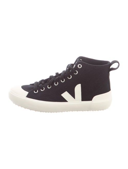 Veja Colorblock Pattern Sneakers Black