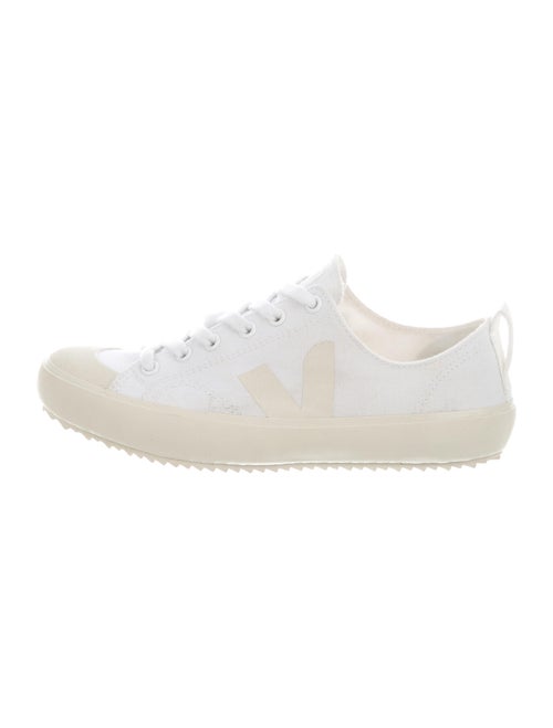 Veja Colorblock Pattern Sneakers White