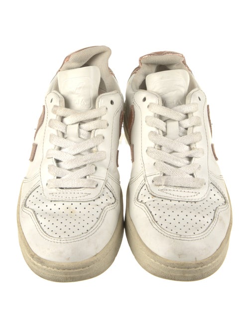 Veja Leather Printed Sneakers