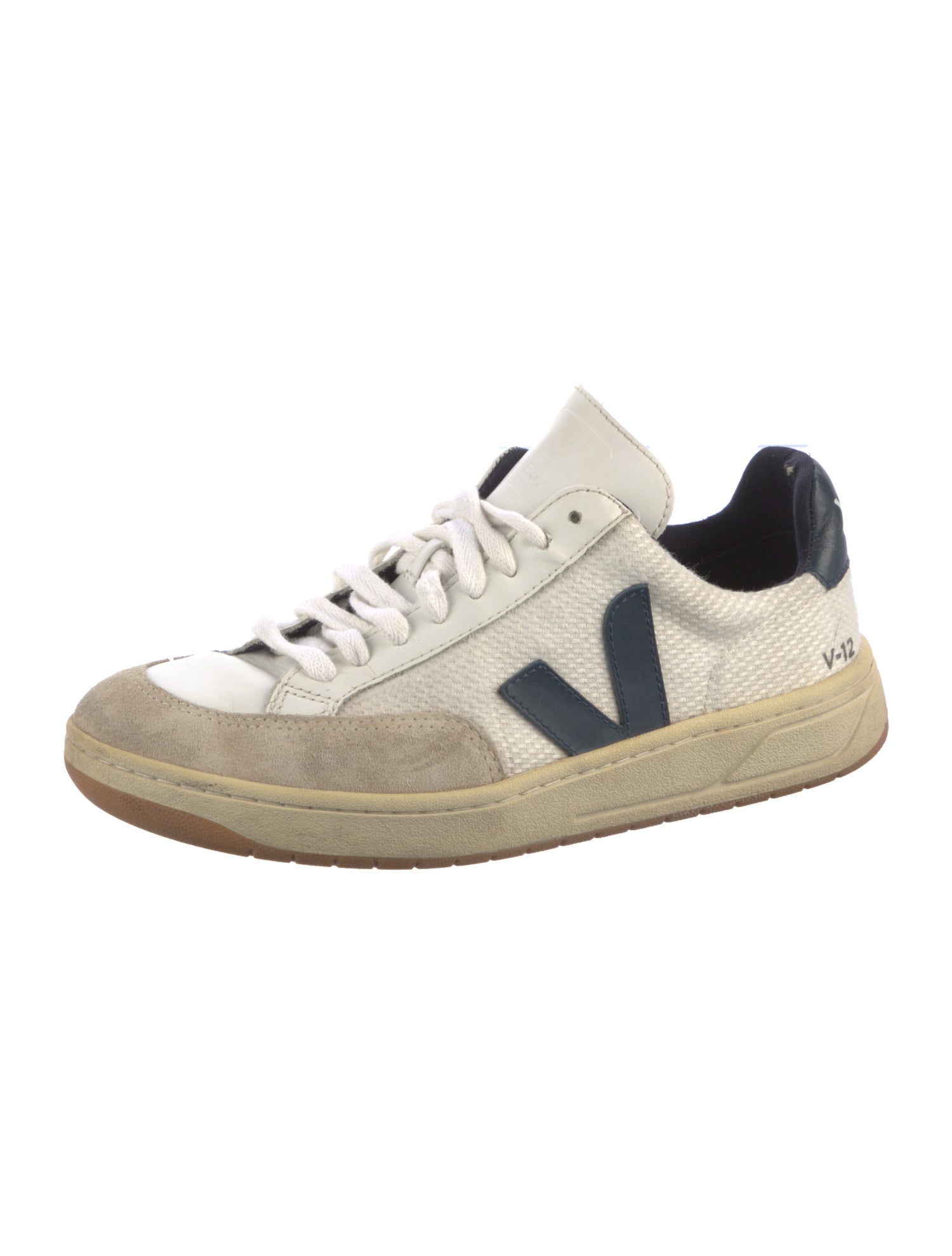 Veja Leather Printed Sneakers