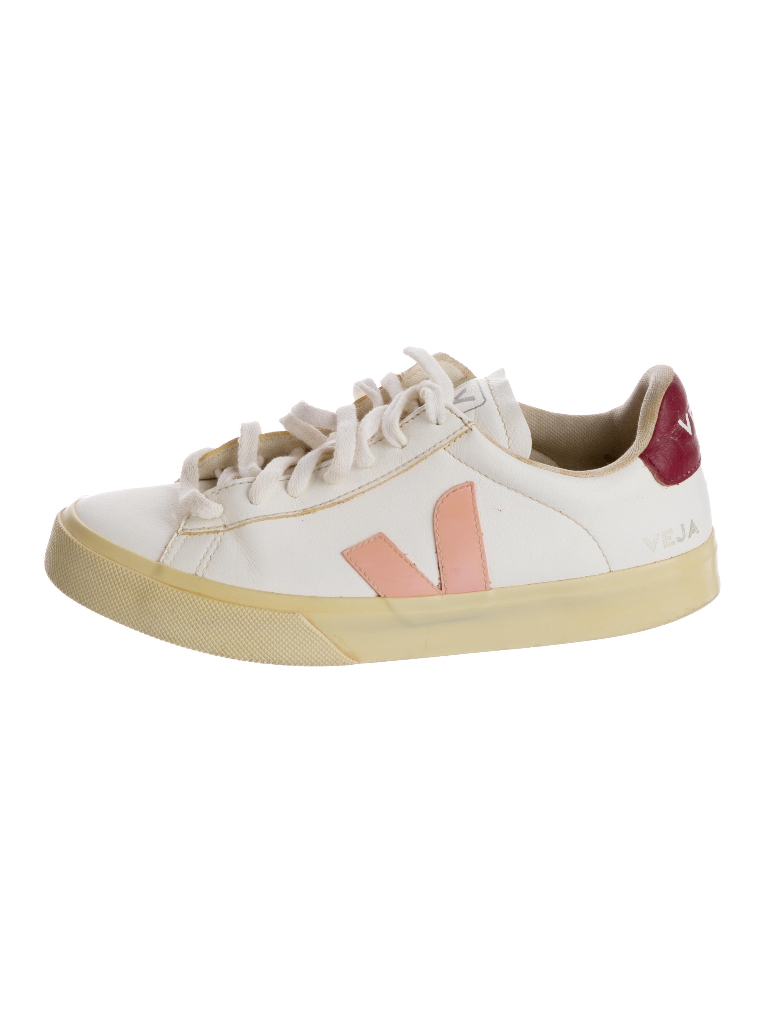 Veja Leather Printed Sneakers