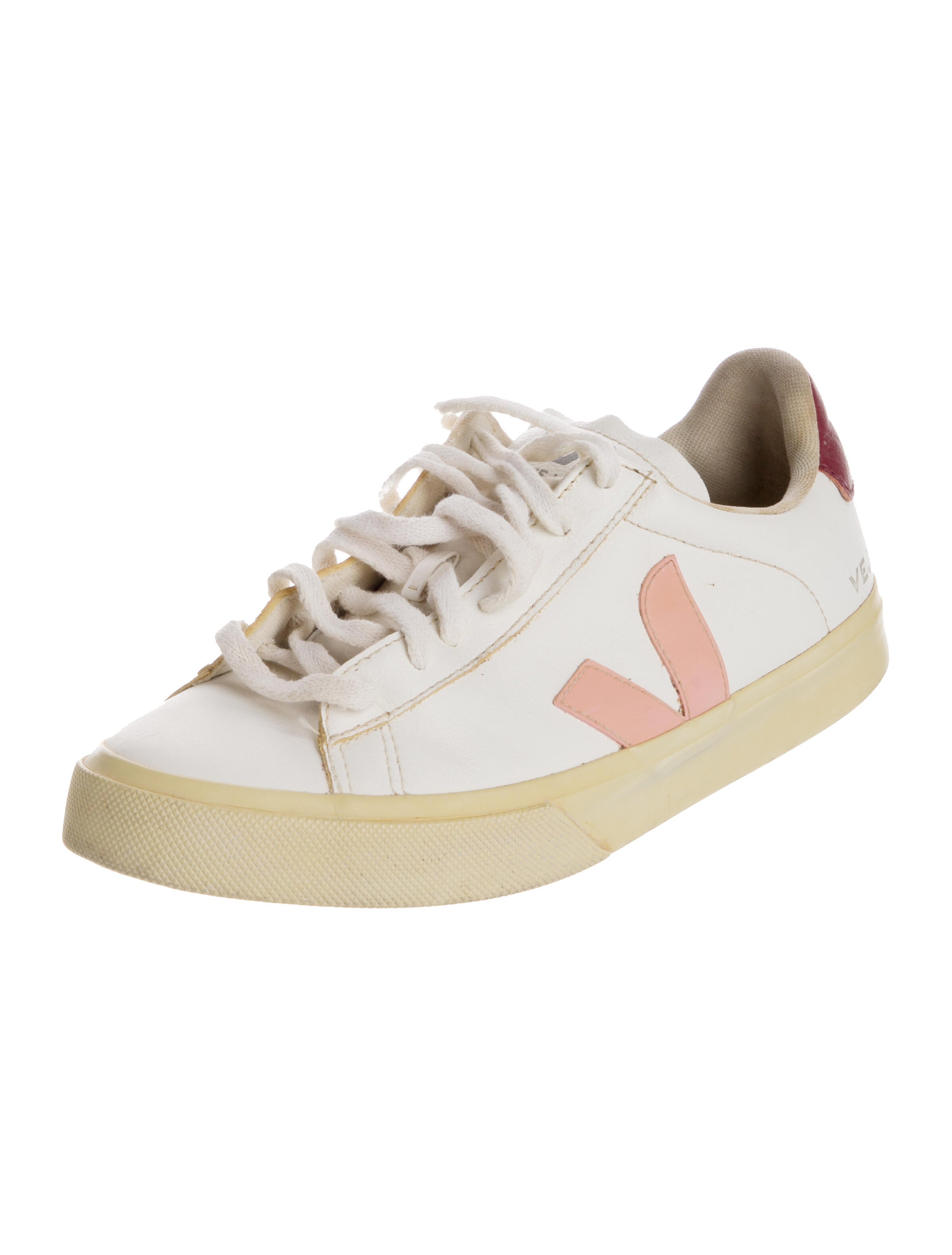 Veja Leather Printed Sneakers