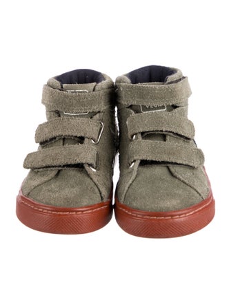 Veja Grey hightop sneakers