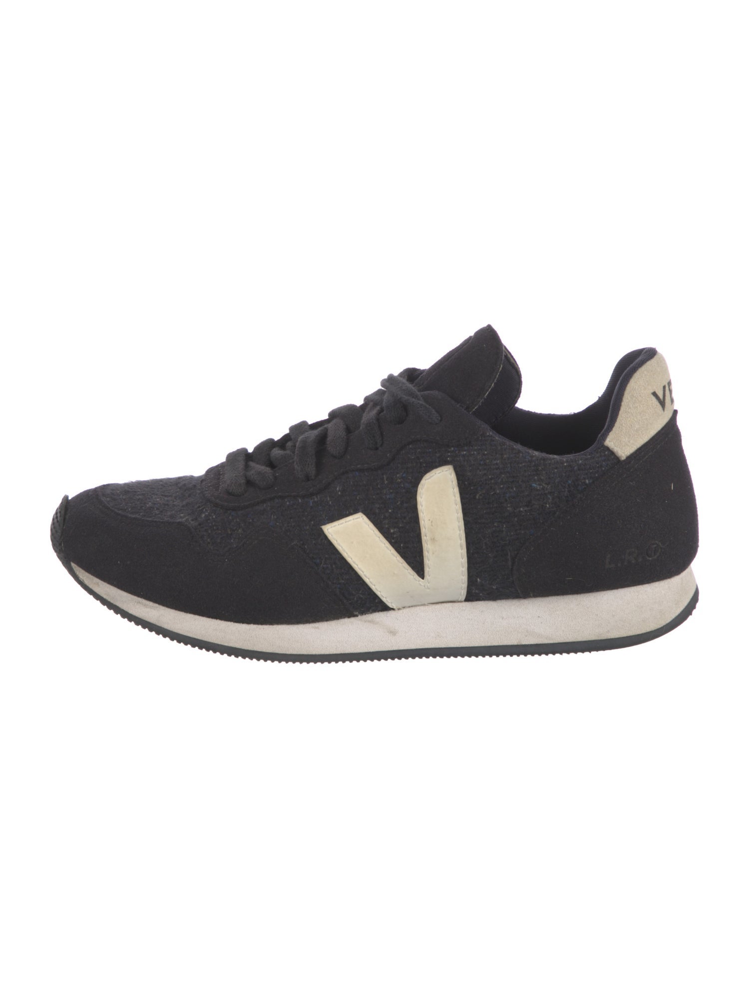Veja Suede Graphic Print Sneakers