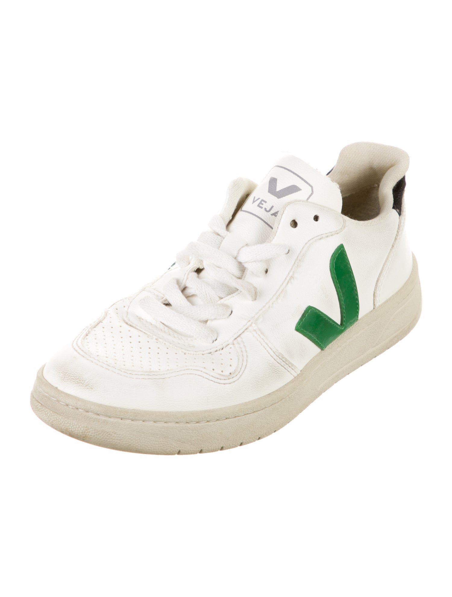 Veja Leather Printed Sneakers