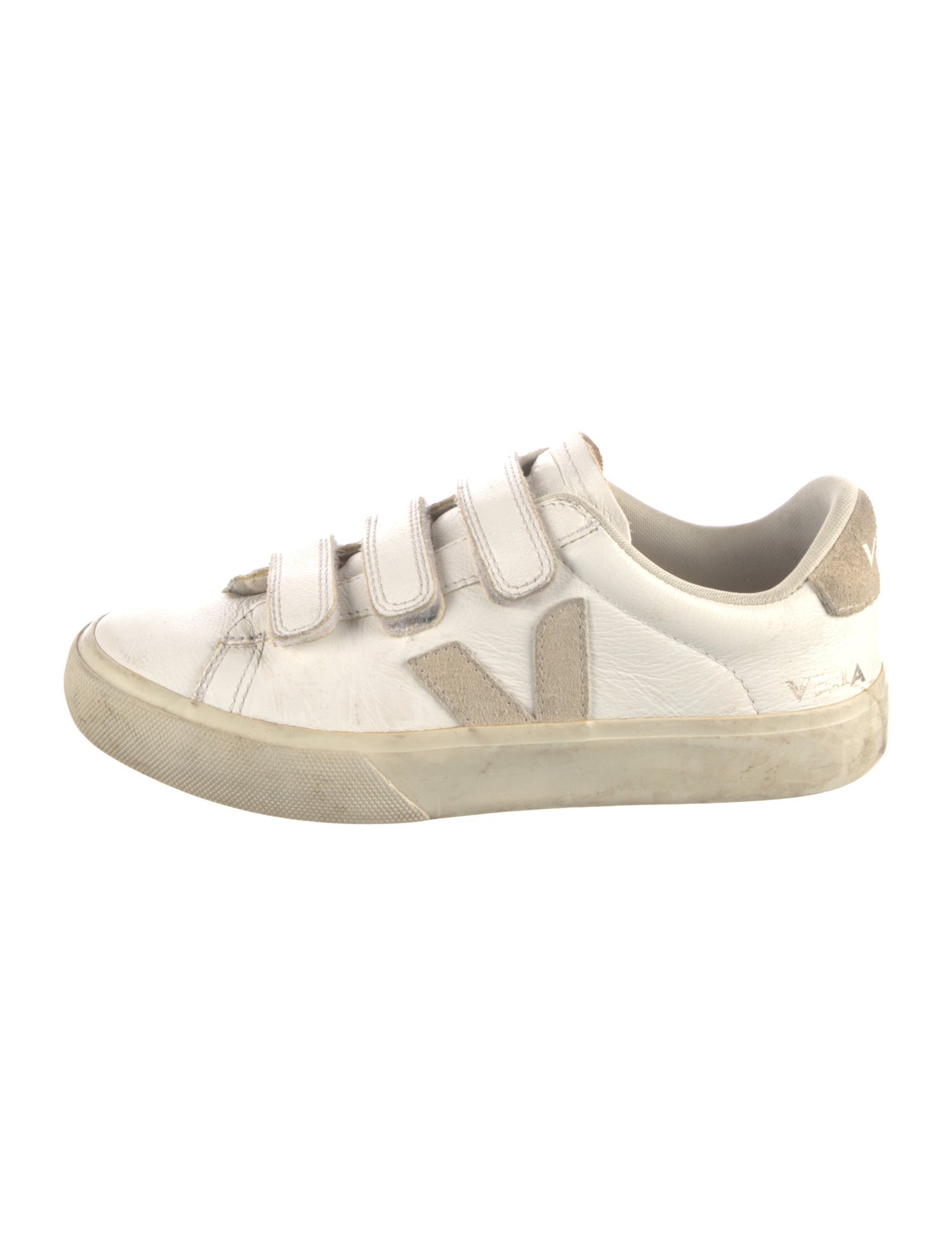 Veja Leather Printed Sneakers
