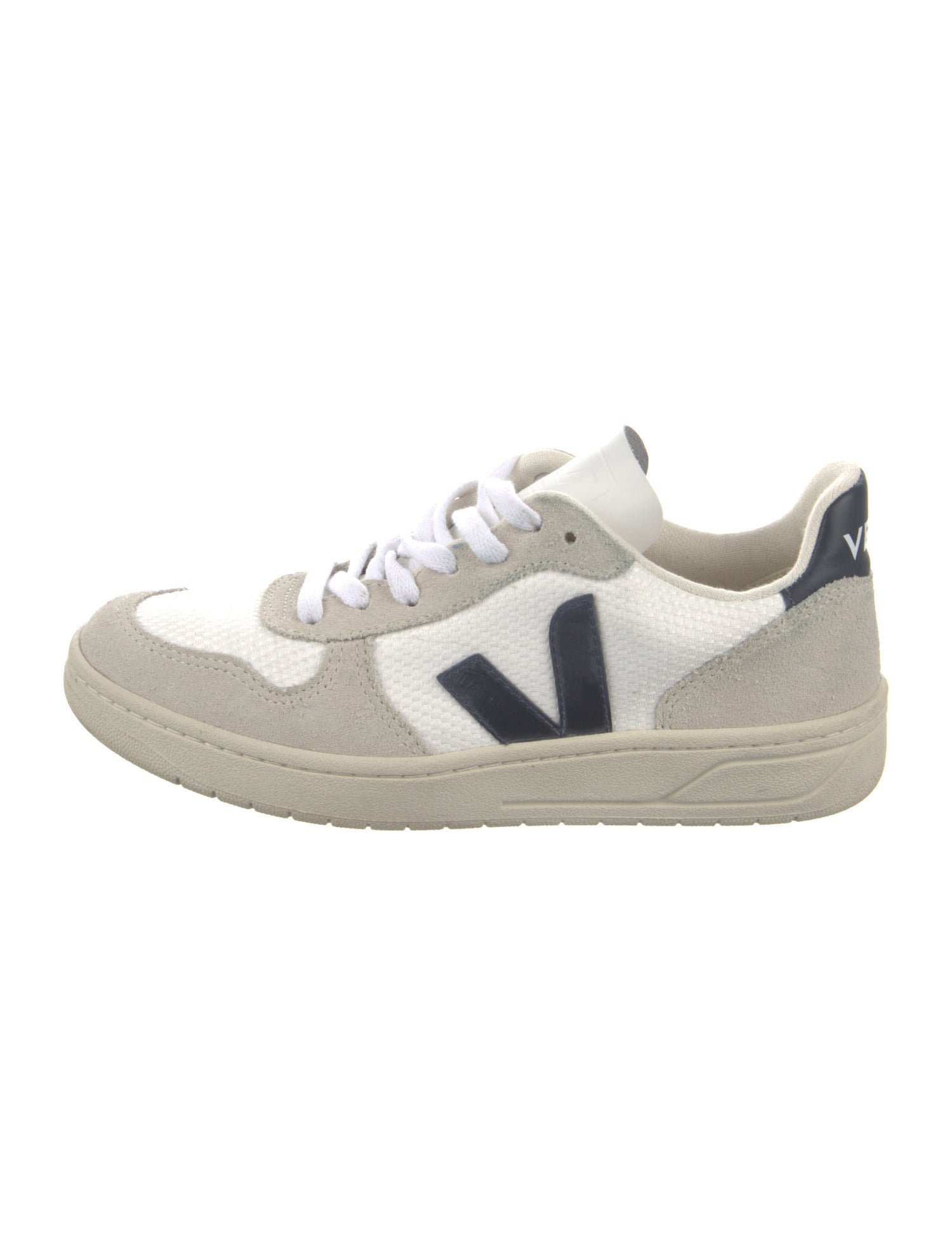 Veja Suede Colorblock Pattern Sneakers