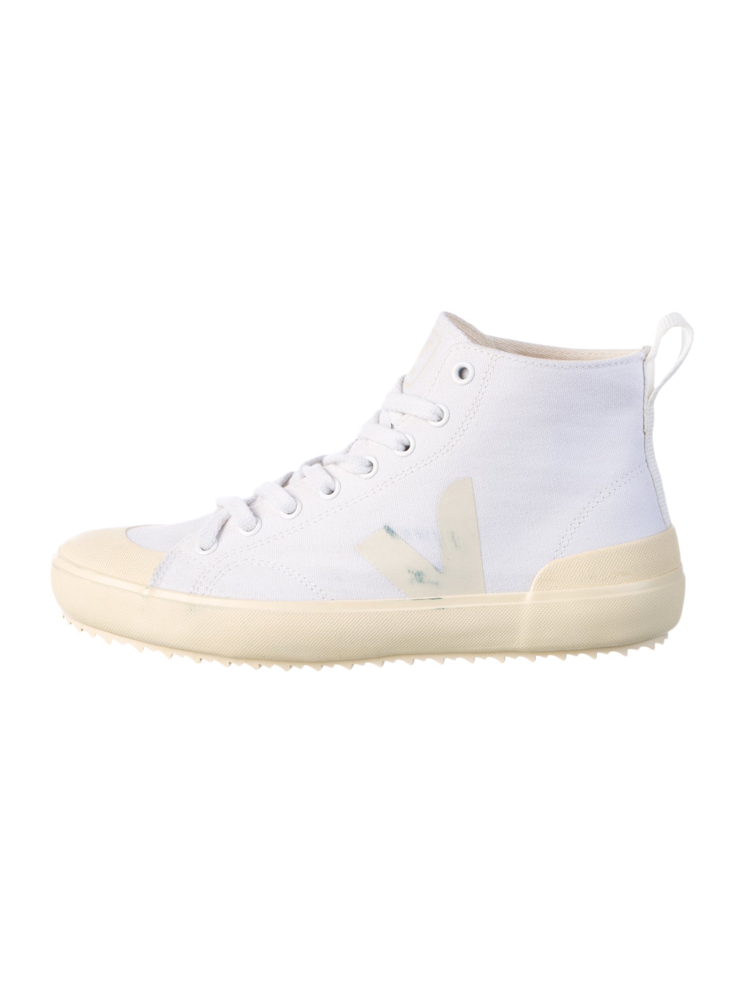 Veja Canvas Colorblock Pattern Sneakers