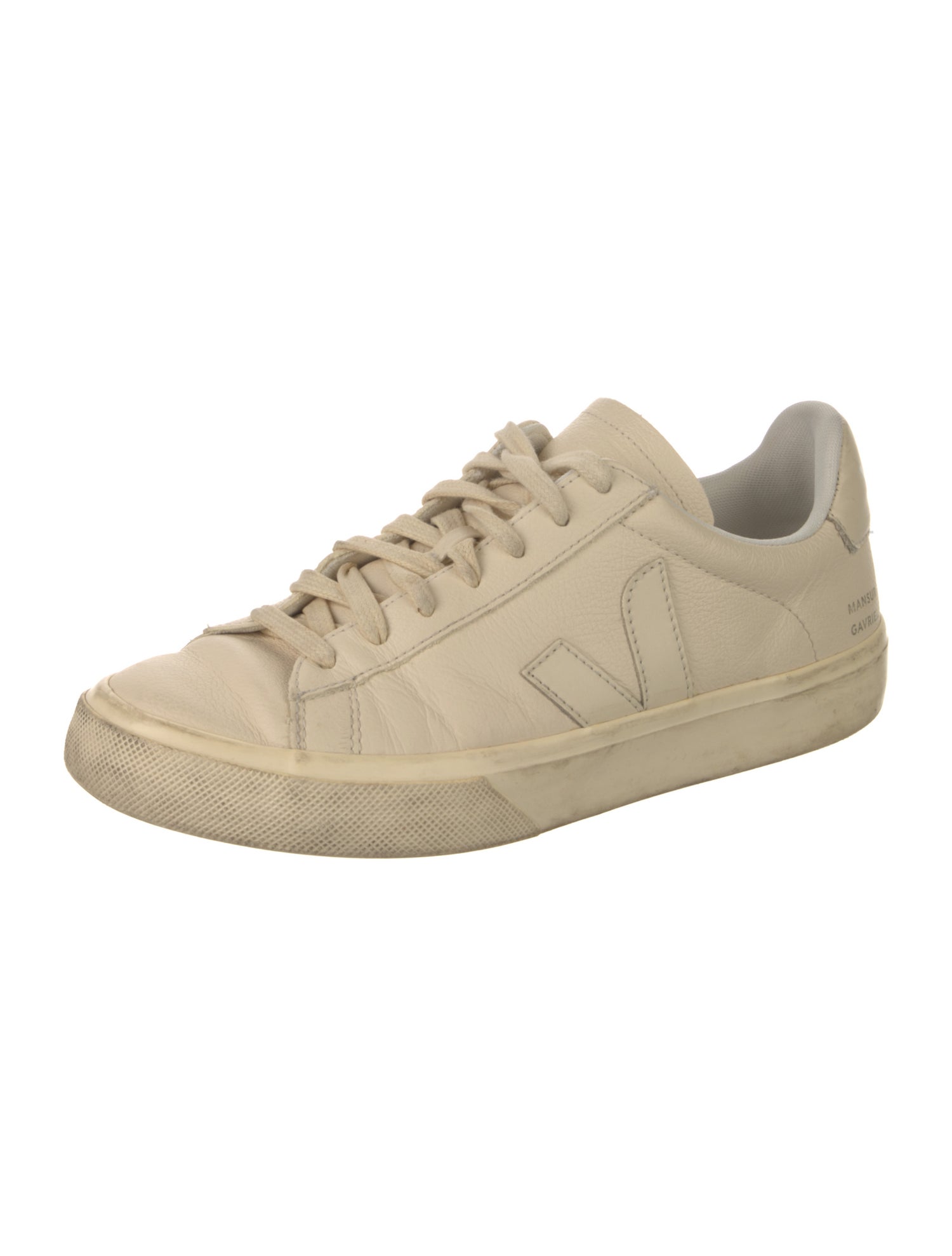 Veja x Mansur Gavriel Leather Sneakers