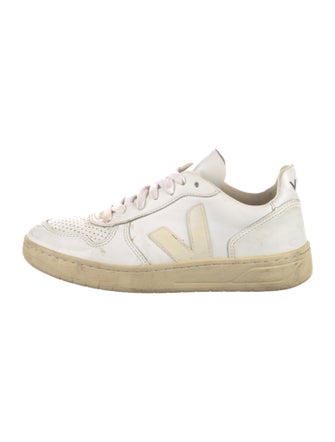 Veja Leather Printed Sneakers