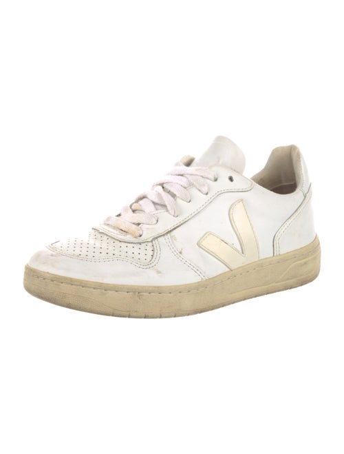 Veja Leather Printed Sneakers