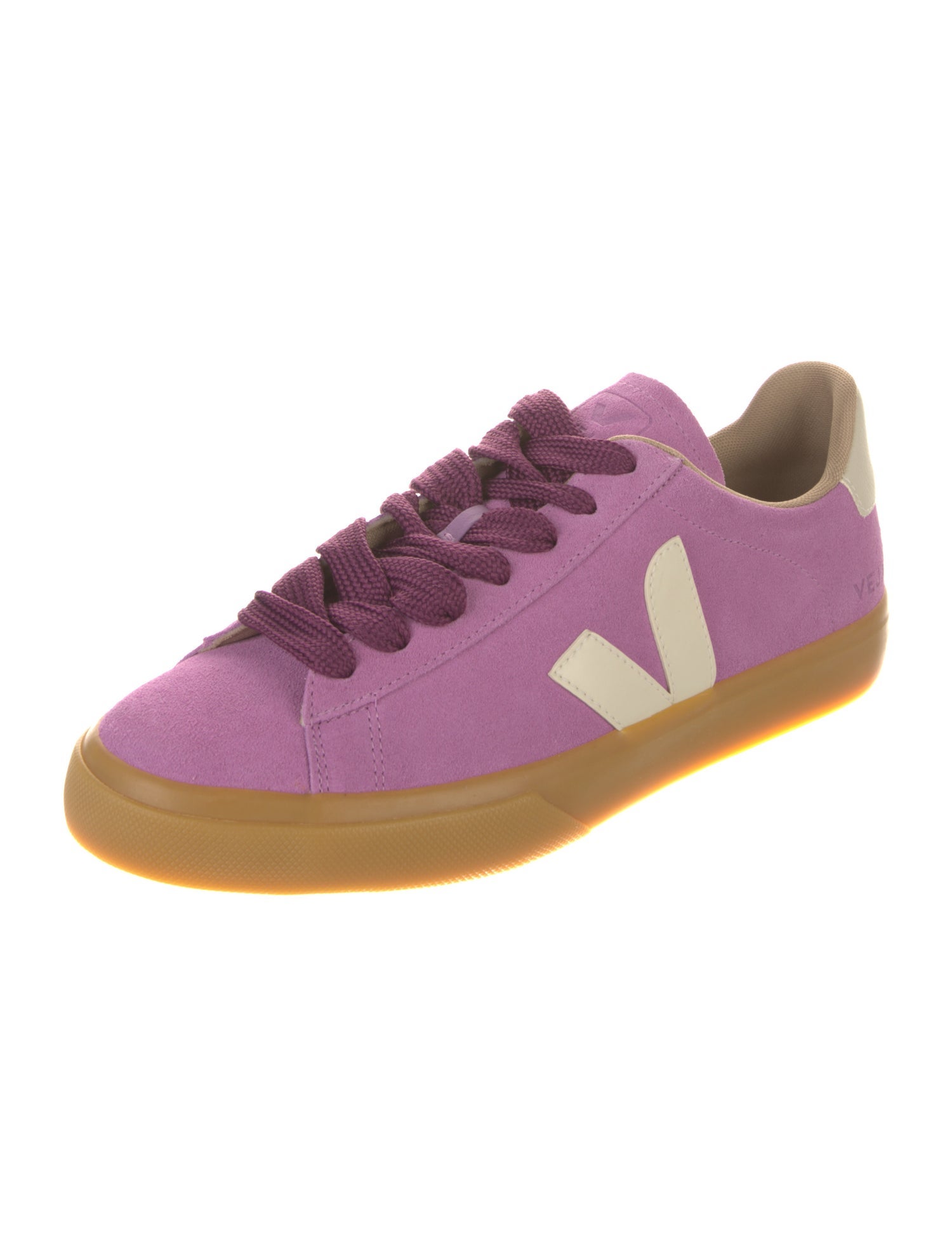Veja Suede Colorblock Pattern Sneakers