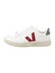 Veja Leather Colorblock Pattern Sneakers