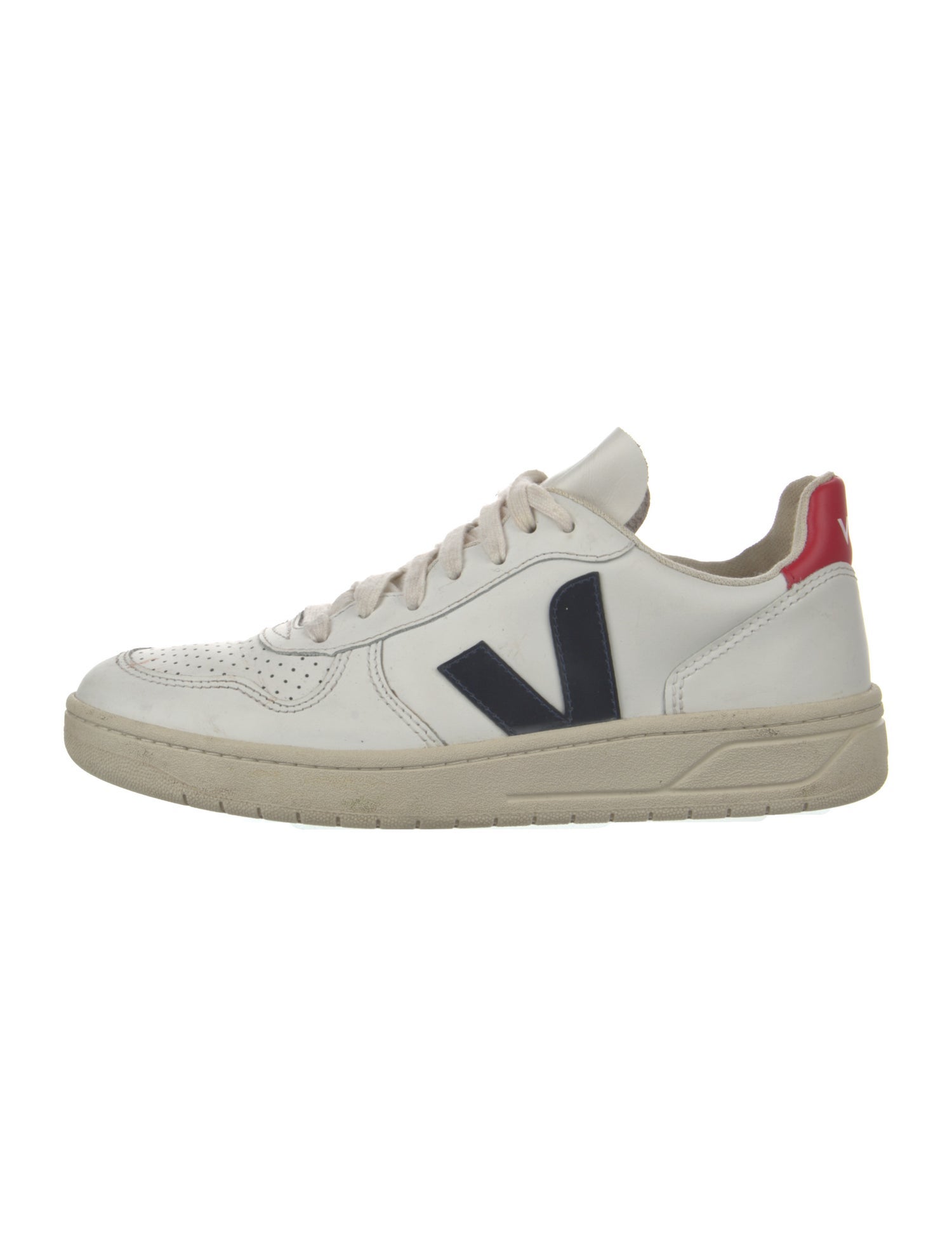 Veja Leather Printed Sneakers