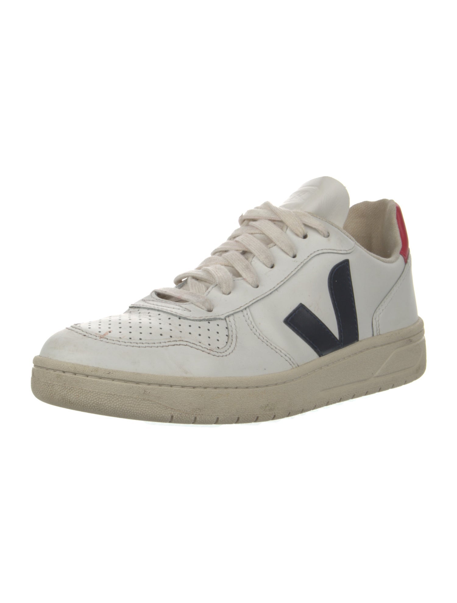 Veja Leather Printed Sneakers