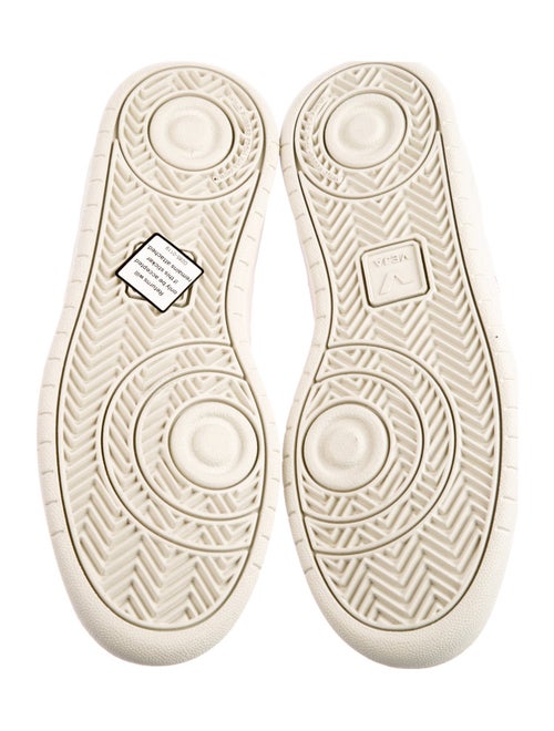 Veja Leather Colorblock Pattern Sneakers