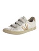 Veja Leather Colorblock Pattern Sneakers