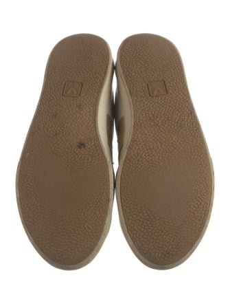 Veja Leather Colorblock Pattern Sneakers