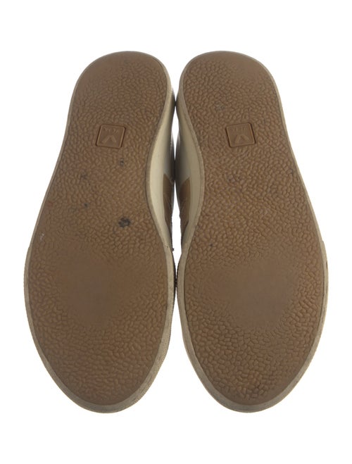 Veja Leather Colorblock Pattern Sneakers