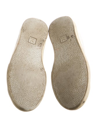 Veja Leather Colorblock Pattern Sneakers