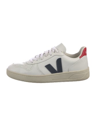 Veja Leather Printed Sneakers