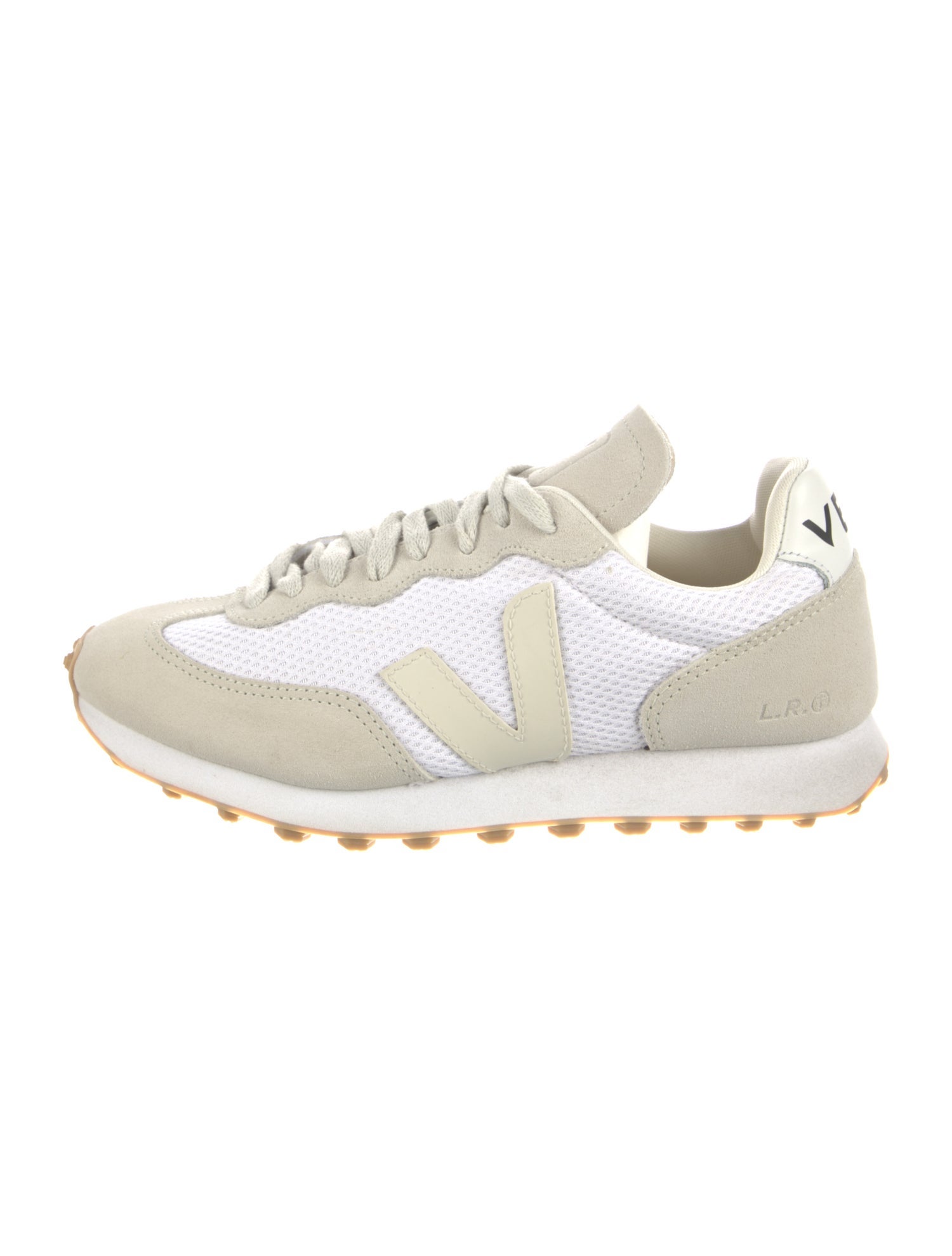 Veja Suede Colorblock Pattern Sneakers