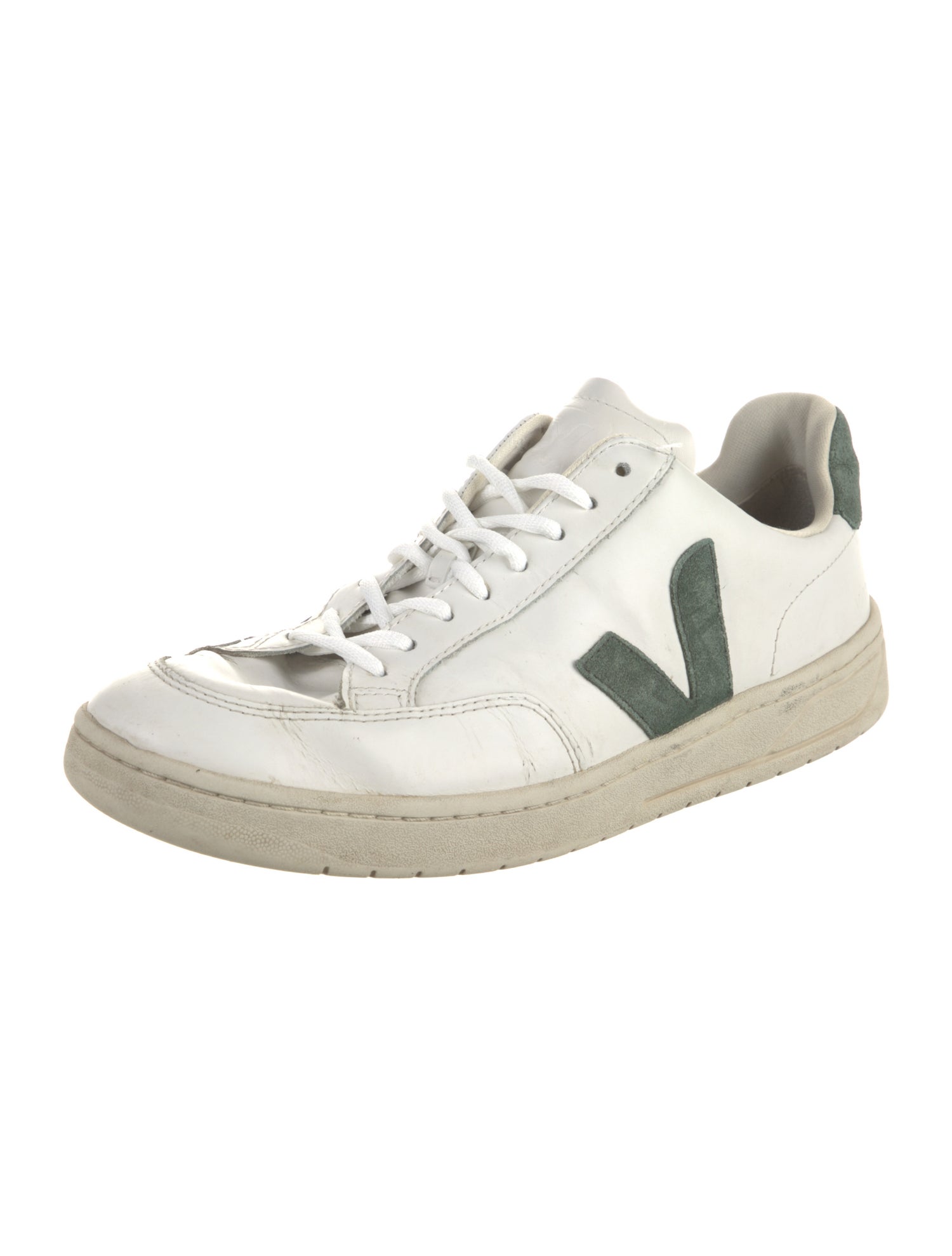 Veja Leather Printed Sneakers