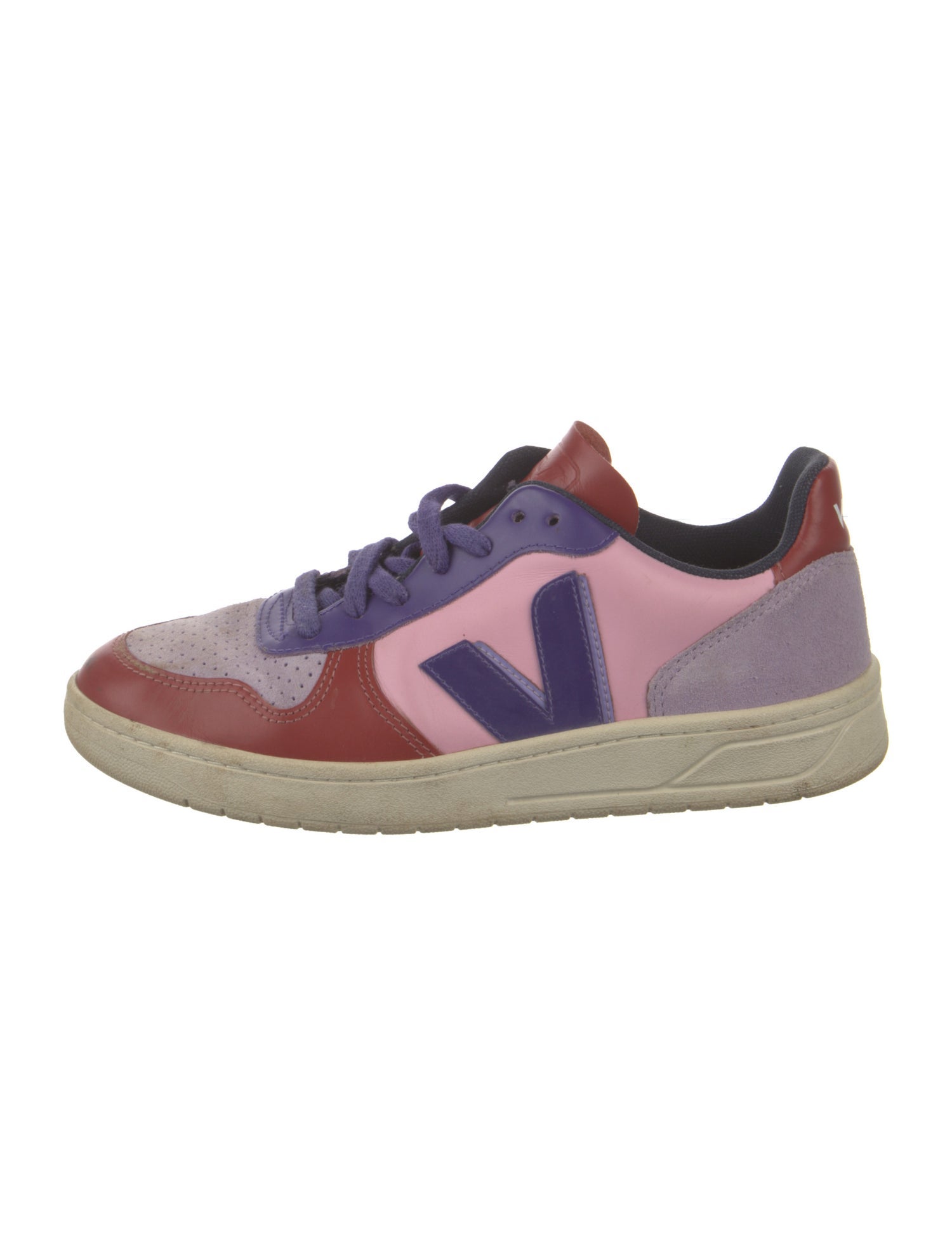 Veja Leather Printed Sneakers