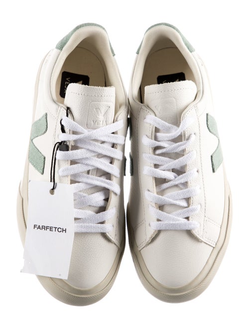 Veja Leather Graphic Print Sneakers