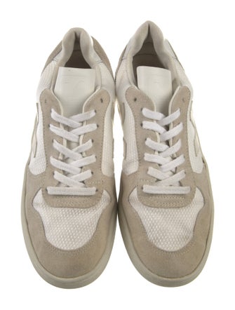 Veja Suede Colorblock Pattern Sneakers