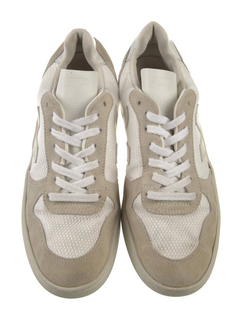 Veja Suede Colorblock Pattern Sneakers