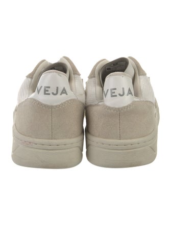 Veja Suede Colorblock Pattern Sneakers