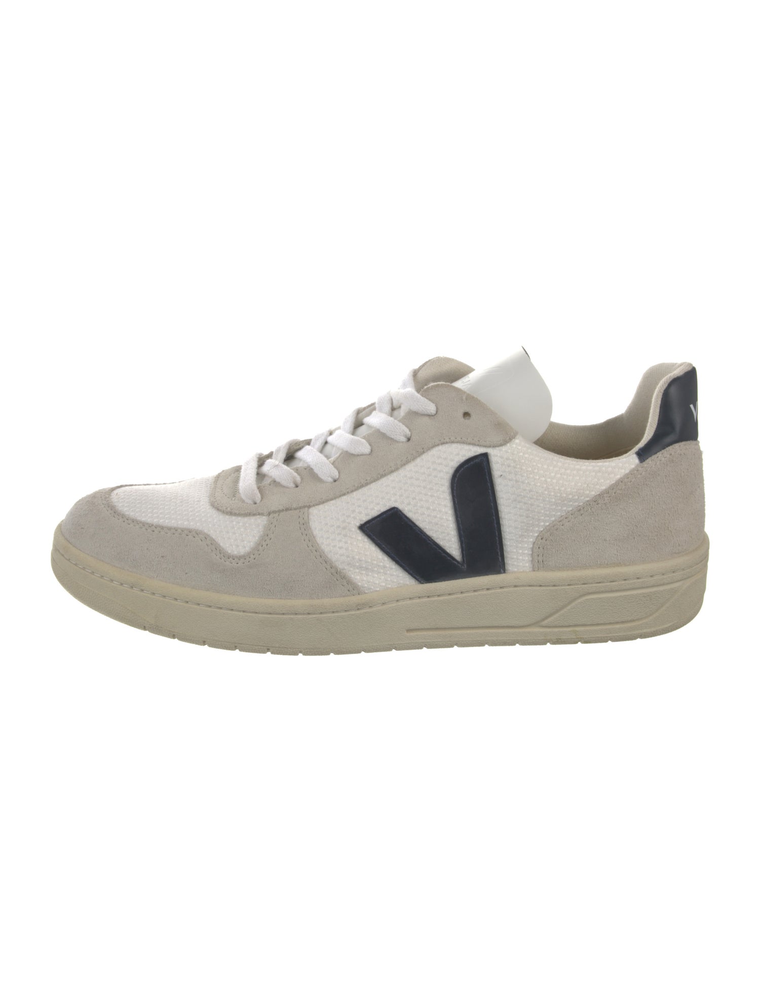 Veja Suede Colorblock Pattern Sneakers