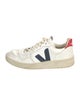 Veja Leather Colorblock Pattern Sneakers