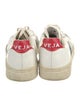 Veja Leather Colorblock Pattern Sneakers