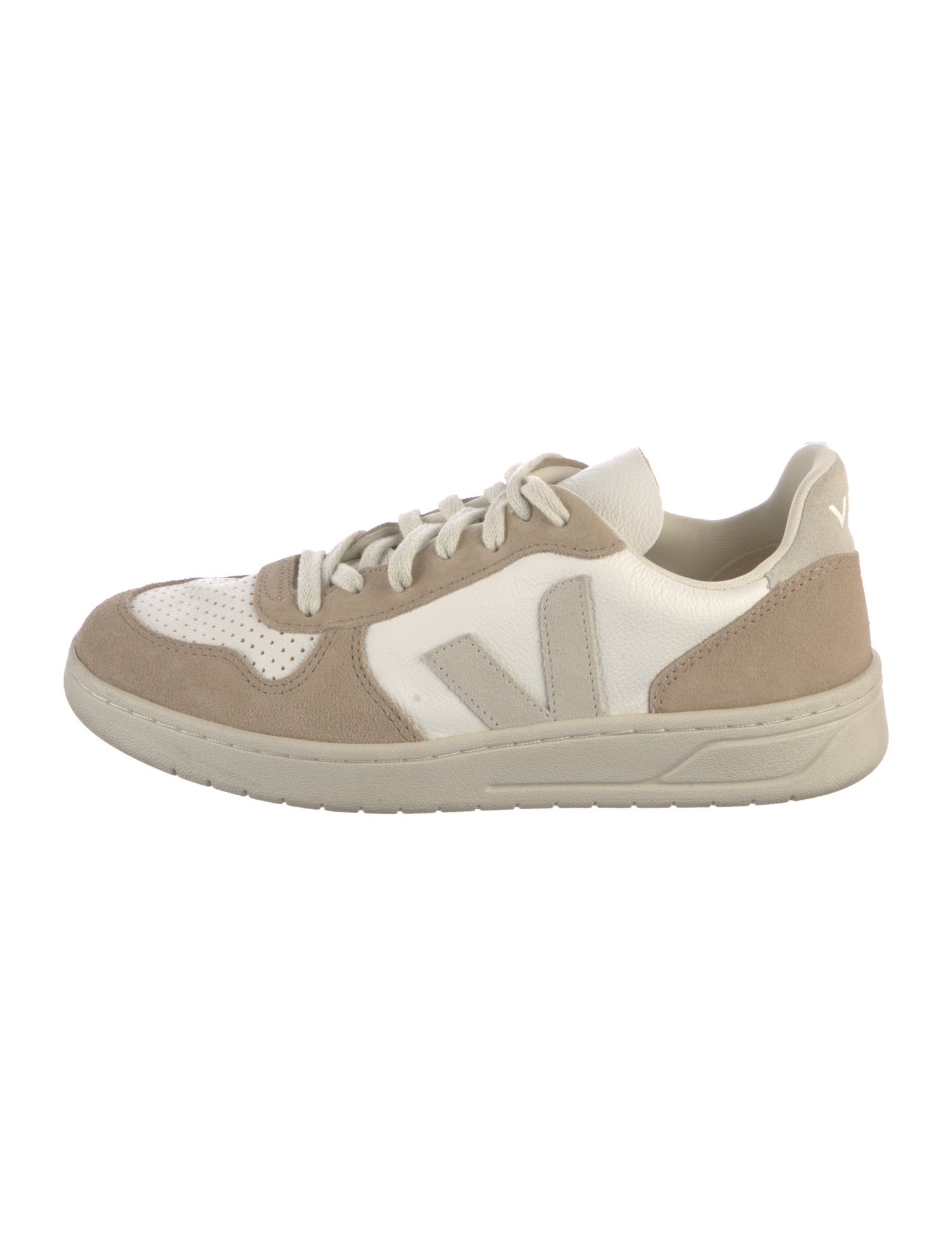 Veja Suede Colorblock Pattern Sneakers