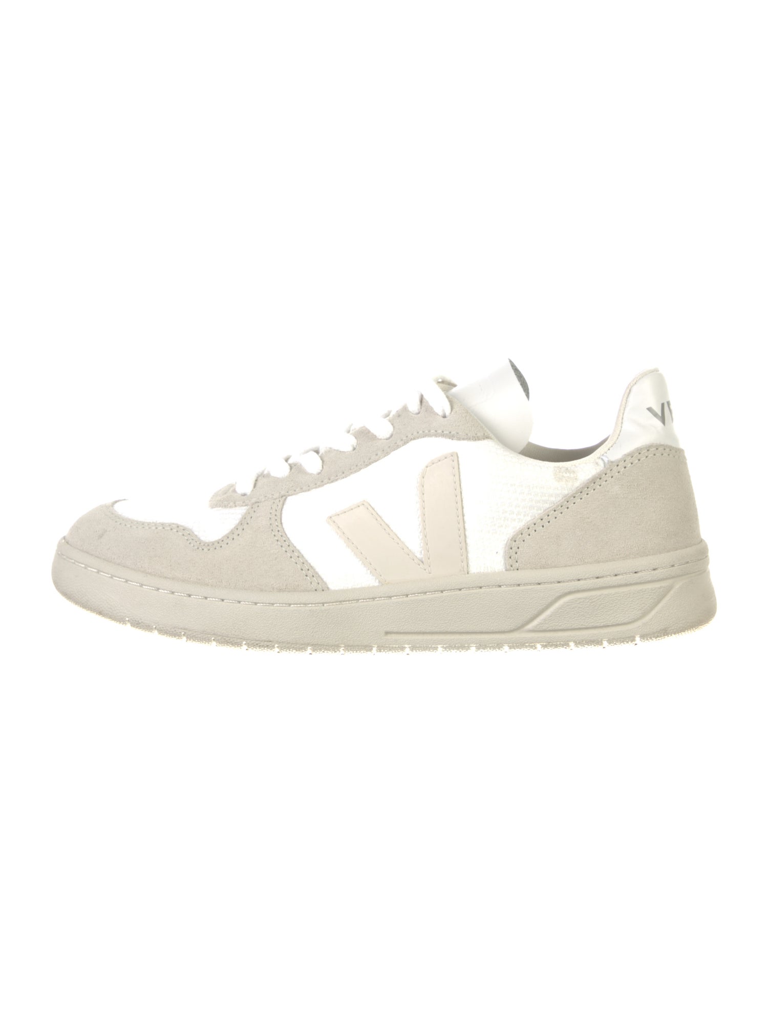 Veja Colorblock Pattern Leather Trim Embellishment Sneakers
