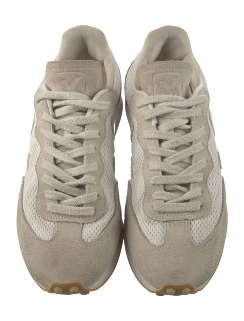 Veja Suede Colorblock Pattern Sneakers