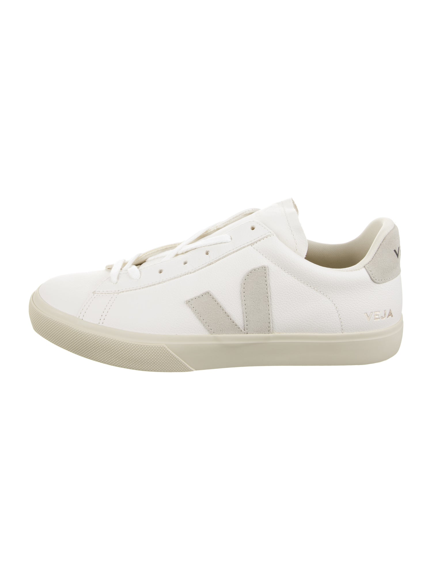 Veja Leather Colorblock Pattern Sneakers