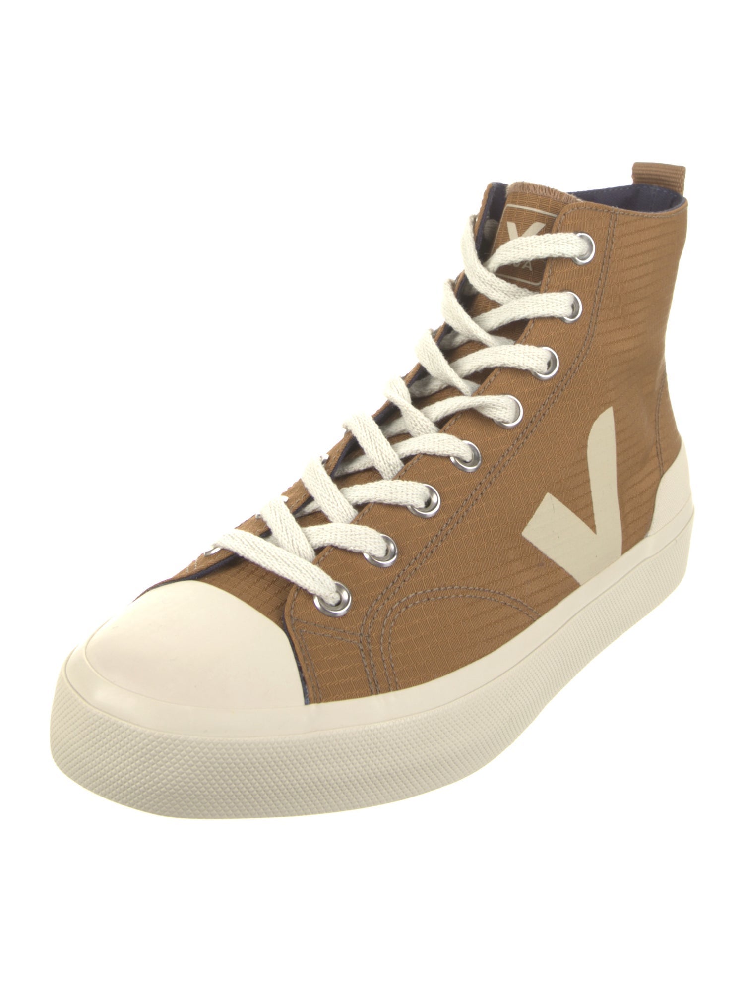 Veja Canvas Colorblock Pattern Sneakers