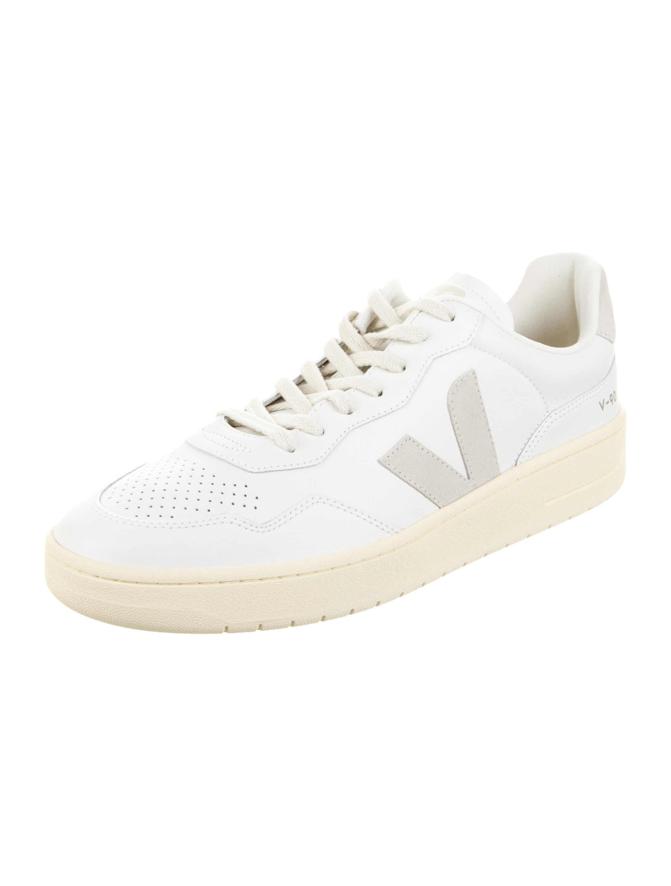 Veja Leather Graphic Print Sneakers