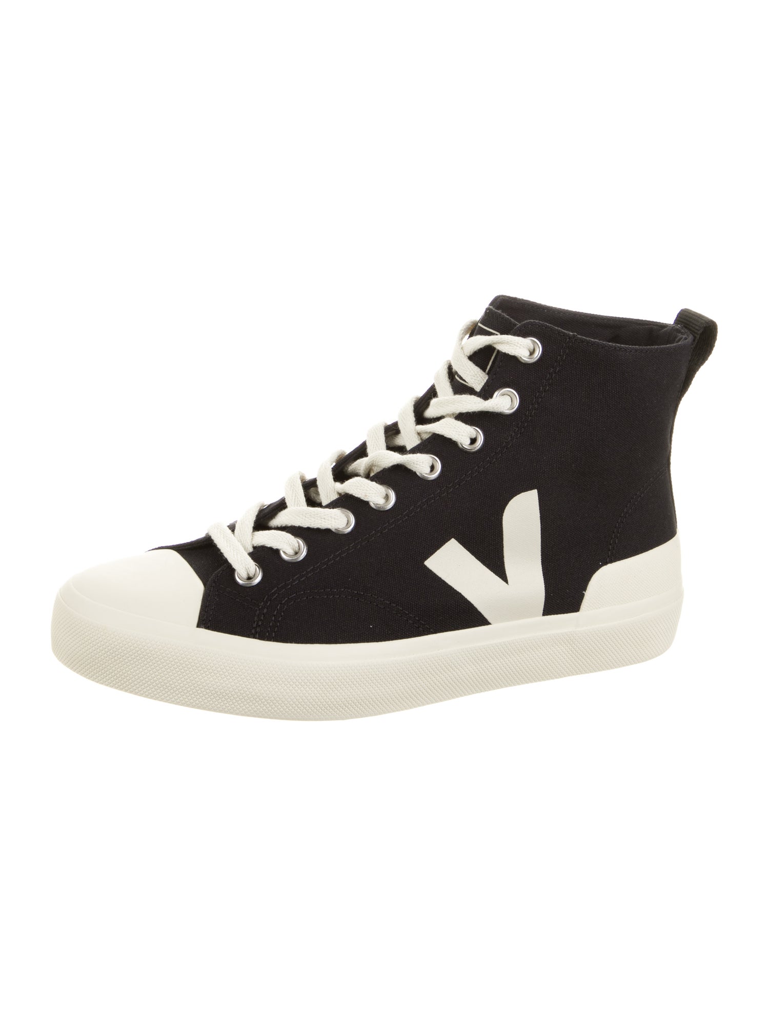 Veja Canvas Colorblock Pattern Sneakers