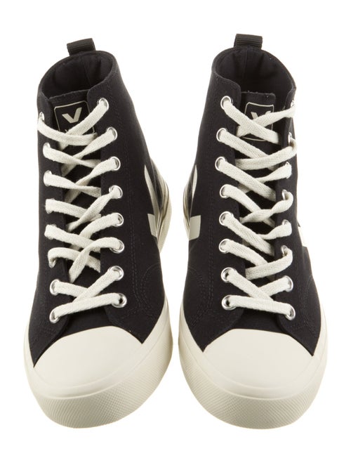 Veja Canvas Colorblock Pattern Sneakers