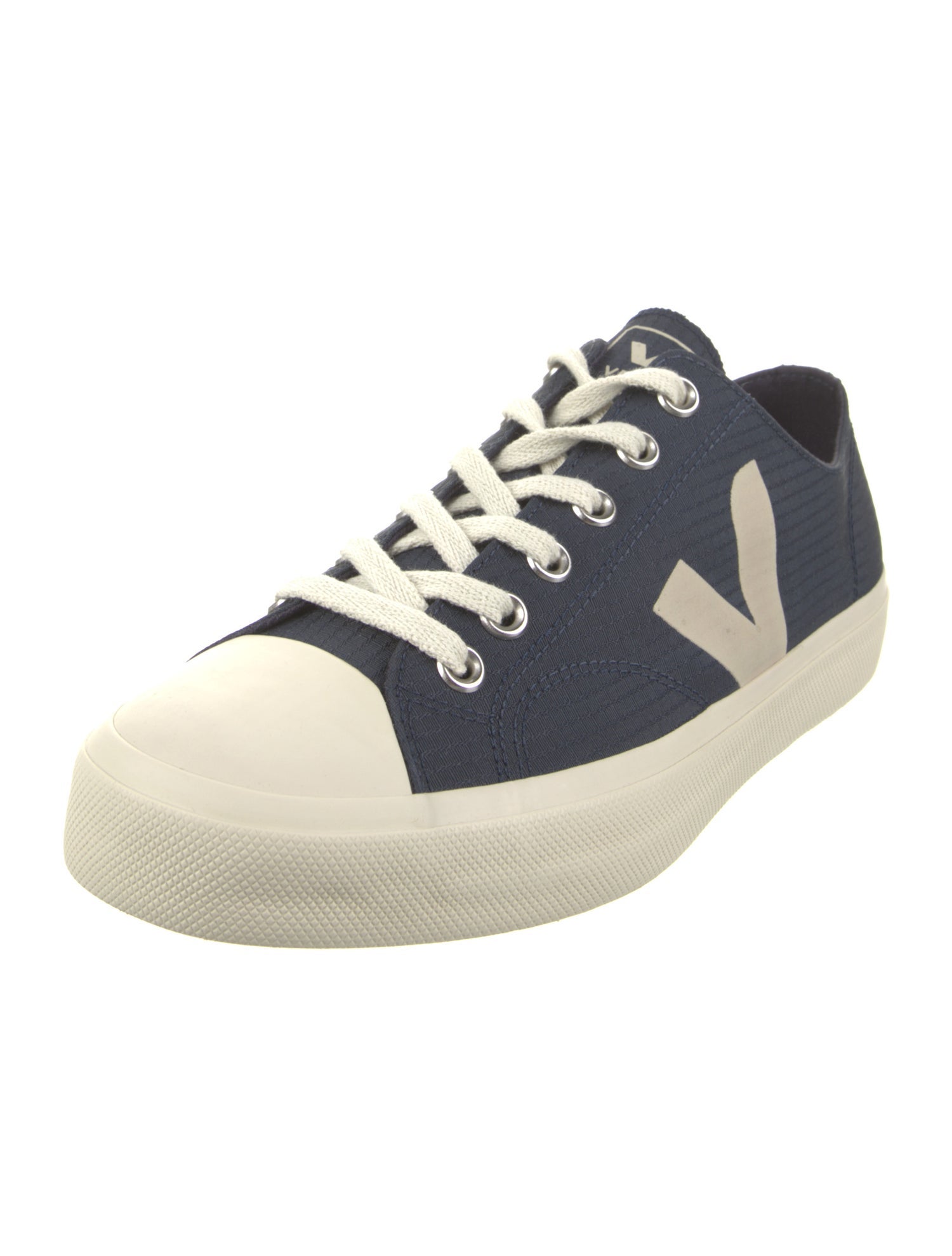 Veja Canvas Colorblock Pattern Sneakers