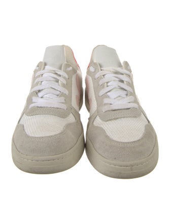 Veja Suede Colorblock Pattern Sneakers