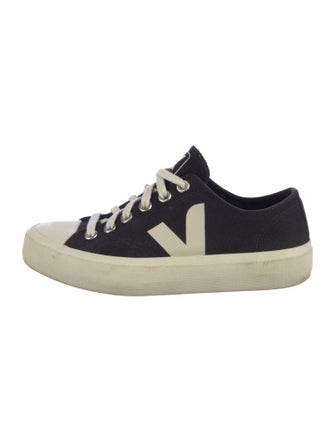 Veja Canvas Colorblock Pattern Sneakers