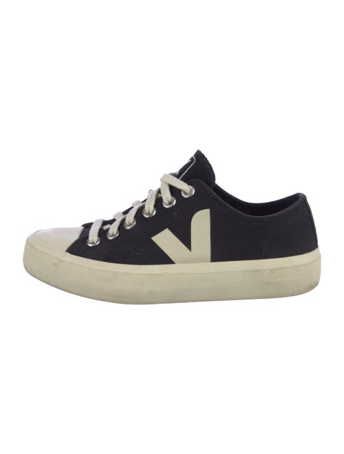 Veja Canvas Colorblock Pattern Sneakers