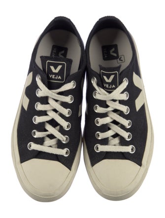 Veja Canvas Colorblock Pattern Sneakers