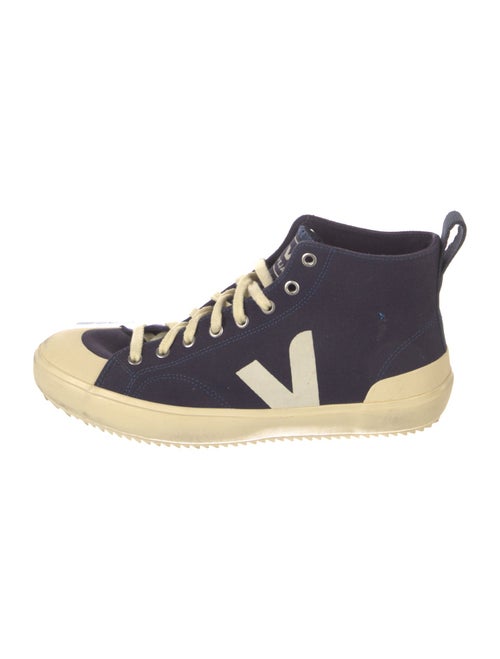 Veja Canvas Colorblock Pattern Sneakers