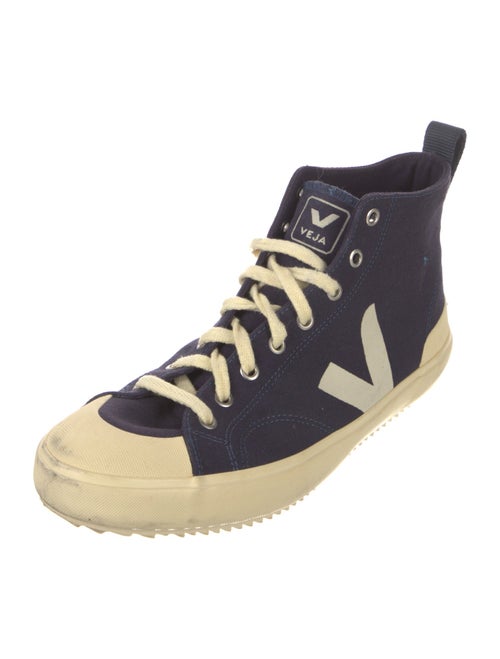 Veja Canvas Colorblock Pattern Sneakers